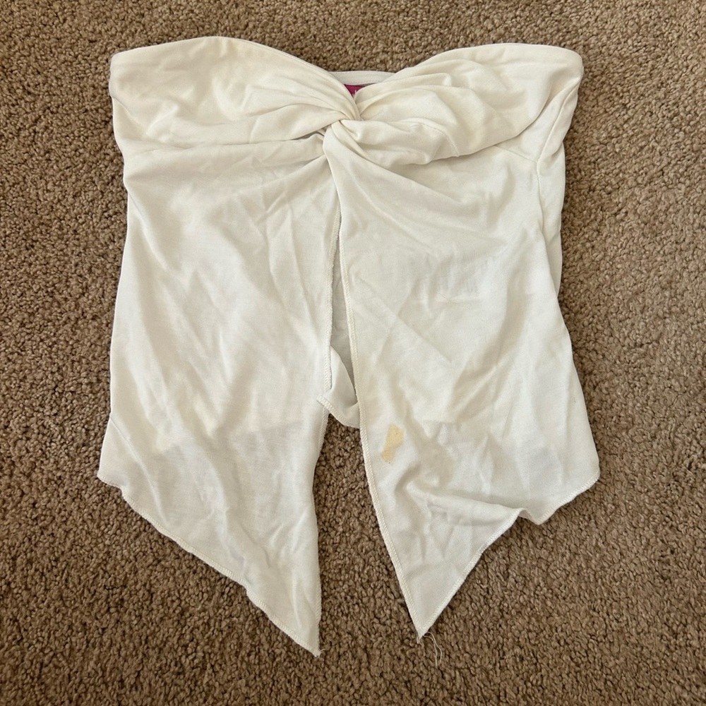 Edikted White Tube Top